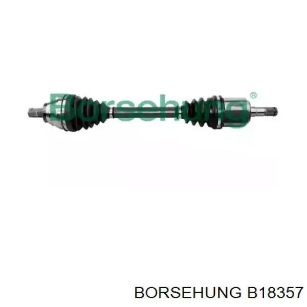 Semieixo (acionador) dianteiro esquerdo Borsehung B18357 preço, a partir de 119,50 USD
