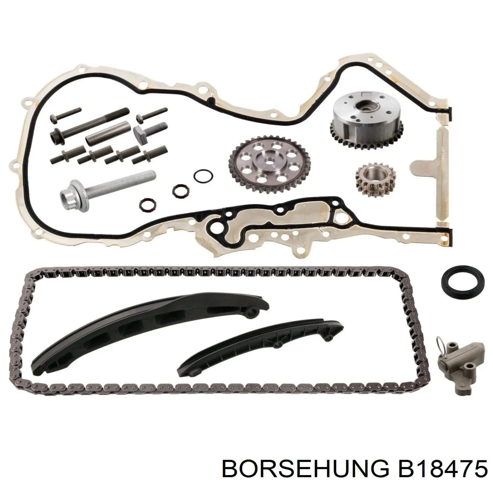 Compre B18475 Borsehung Cadeia do mecanismo de distribuição de gás, kit