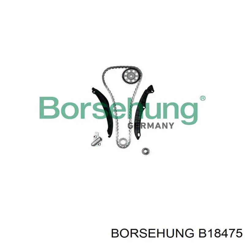 B18475 Borsehung Cadeia do mecanismo de distribuição de gás, kit