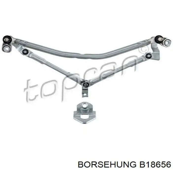 Trapézio de limpador pára-brisas Borsehung B18656 preço, a partir de 35,02 USD