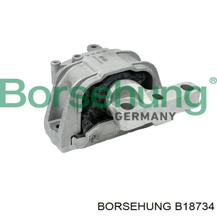 B18734 Borsehung Coxim (suporte) direito de motor