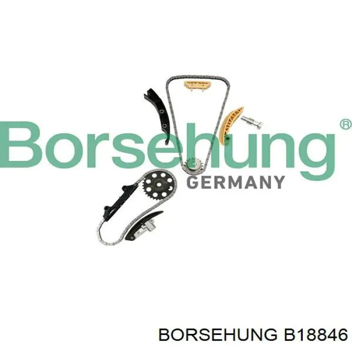 B18846 Borsehung Cadeia superior do mecanismo de distribuição de gás