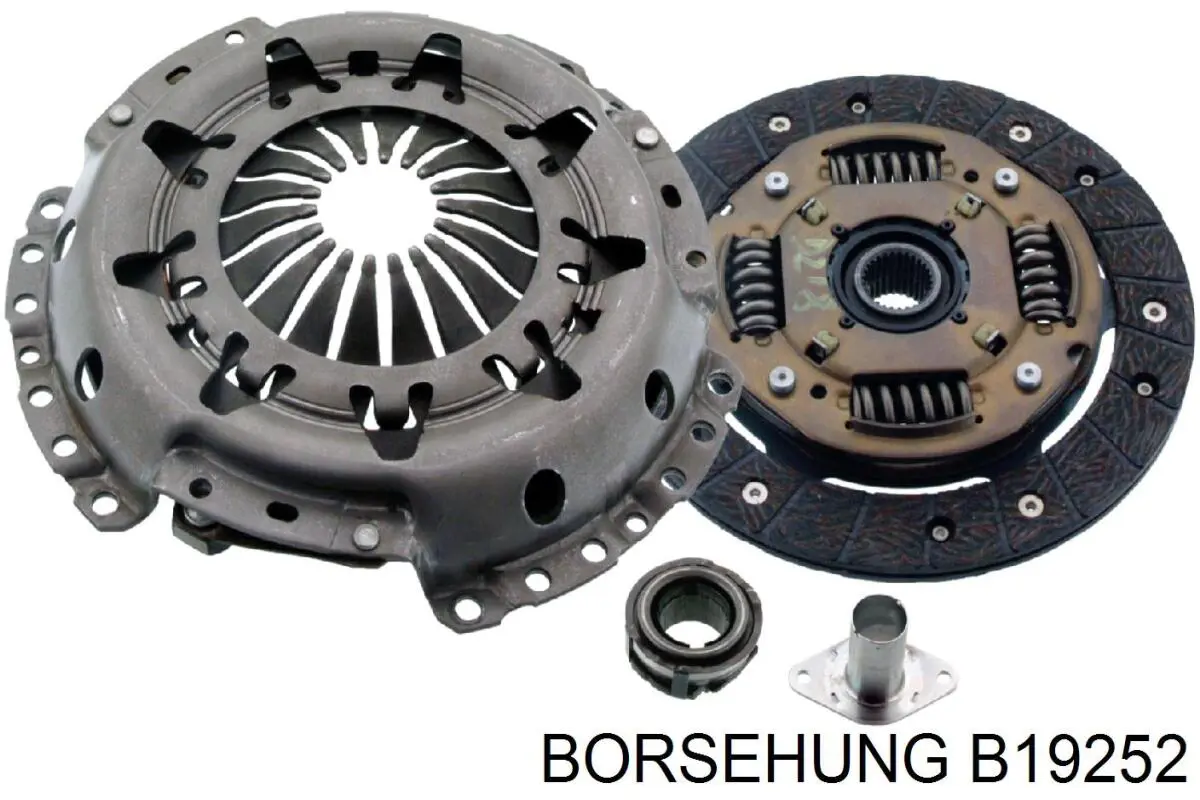 Kit de embraiagem (3 peças) Borsehung B19252 preço, a partir de 117,22 USD