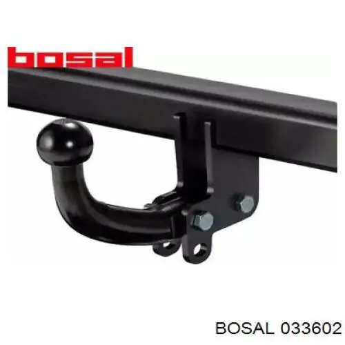 033602 Bosal Gancho de reboque (esfera) de dispositivo de reboque