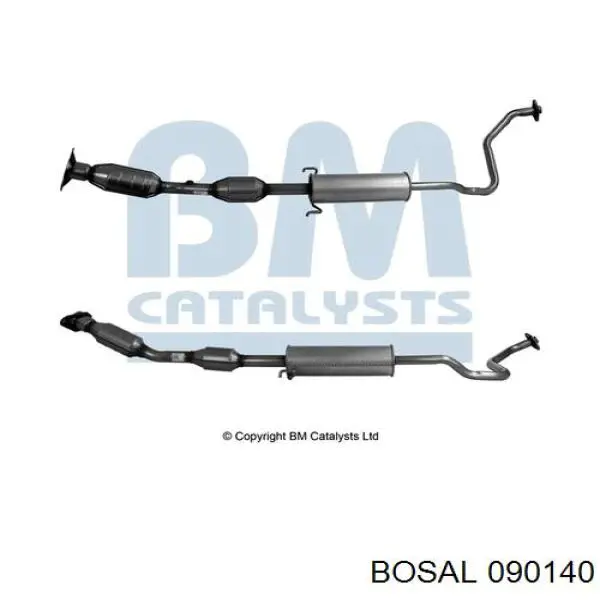 Compre 090140 Bosal Convertidor - catalisador