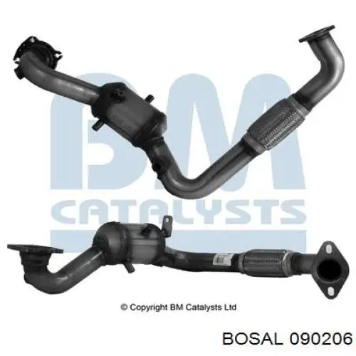 Convertidor - catalisador Ford 1873837 preço, a partir de 303,52 USD