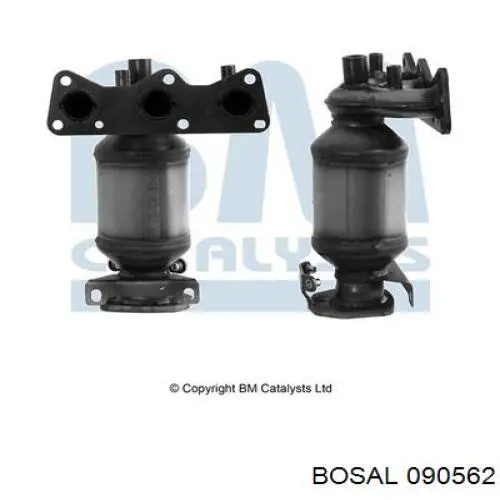 Convertidor - catalisador 99132 Polmostrow