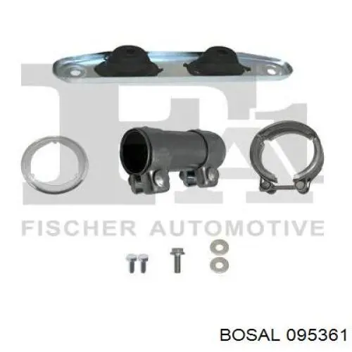 VW80340F Veneporte Silenciador, parte dianteira