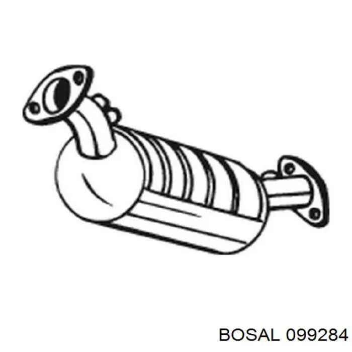 Compre 099284 Bosal Convertidor - catalisador