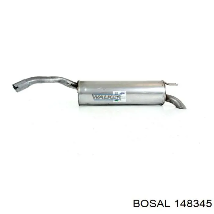 Compre 16038 Asmet Silenciador, parte traseira