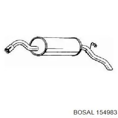Silenciador, parte traseira Ford 6812221 preço, a partir de 61,91 USD