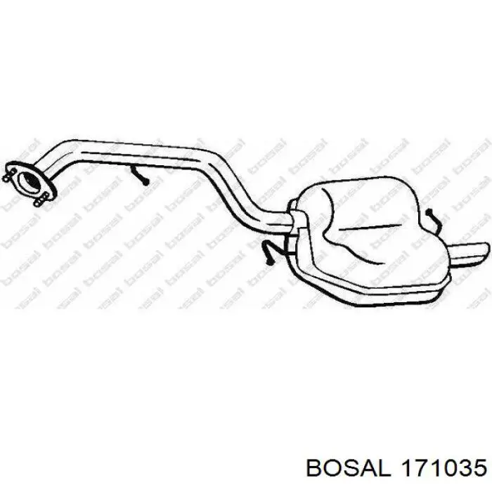 Silenciador, parte traseira Mazda LF2940100G preço, a partir de 117,09 USD