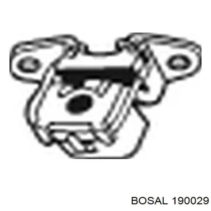 Silenciador, parte traseira Bosal 190029 preço, a partir de 87,09 USD