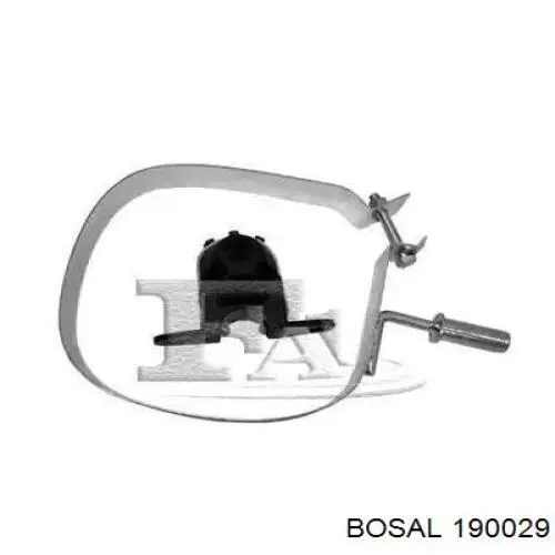 Compre 190029 Bosal Silenciador, parte traseira