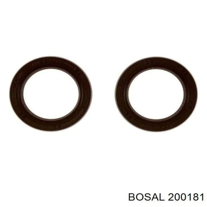 Compre 200181 Bosal Silenciador, parte traseira