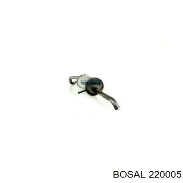 Compre 6Q9253609AP VAG Silenciador, parte traseira