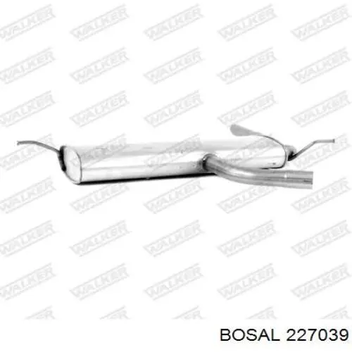 Compre 227039 Bosal Silenciador, parte traseira