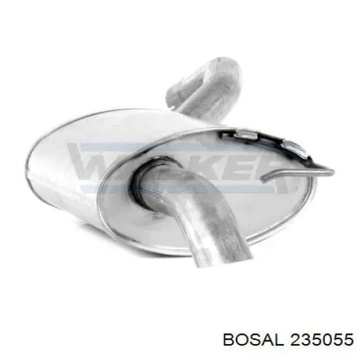 Compre 30793208 Volvo Silenciador, parte traseira