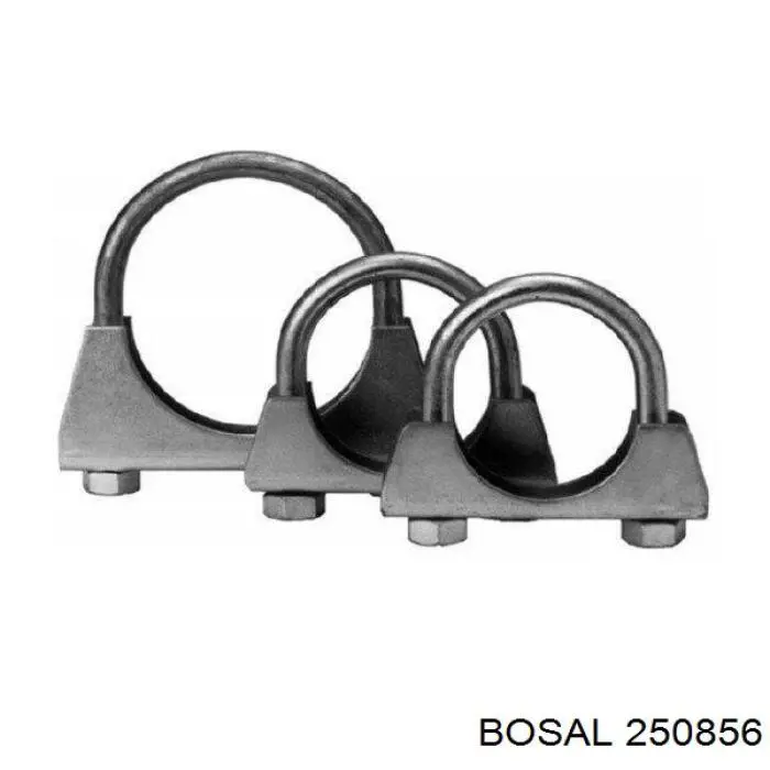 Braçadeira do silenciador traseira Bosal 250856 preço, a partir de 2,52 USD