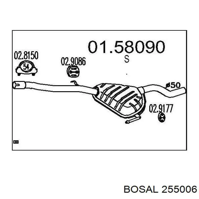 Coxim de fixação do silenciador Mitsubishi MR281817 preço, a partir de 21,89 USD