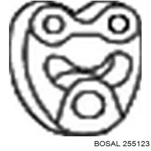 Coxim de fixação do silenciador Bosal 255123 preço, a partir de 1,73 USD