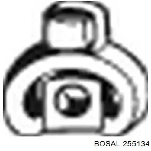 Compre 172055 Febi Coxim de fixação do silenciador