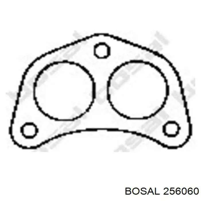 Compre 256060 Bosal Vedante de tubo de admissão do silenciador