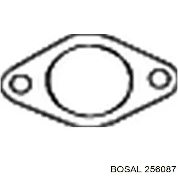 Vedante de tubo de admissão do silenciador Bosal 256087 preço, a partir de 3,81 USD