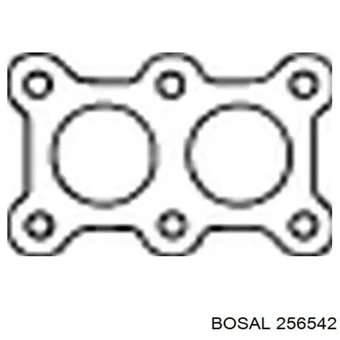 Vedante de tubo de admissão do silenciador Bosal 256542 preço, a partir de 6,68 USD