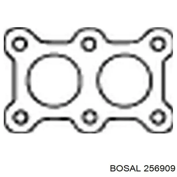Vedante de tubo de admissão do silenciador Bosal 256909 preço, a partir de 5,63 USD