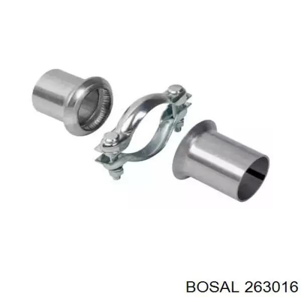 Tubo de escape, desde o catalisador até o silenciador Bosal 263016 preço, a partir de 23,34 USD