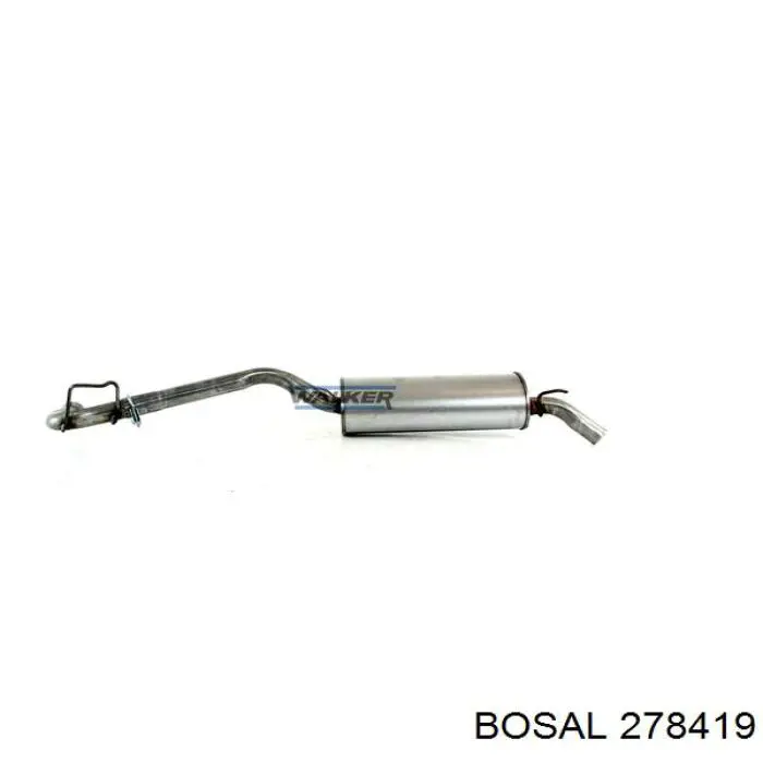 Compre 7700842928 Renault (RVI) Silenciador, parte traseira