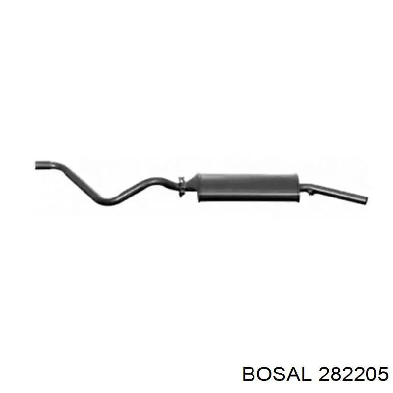 Compre 5N0253609F VAG Silenciador, parte traseira