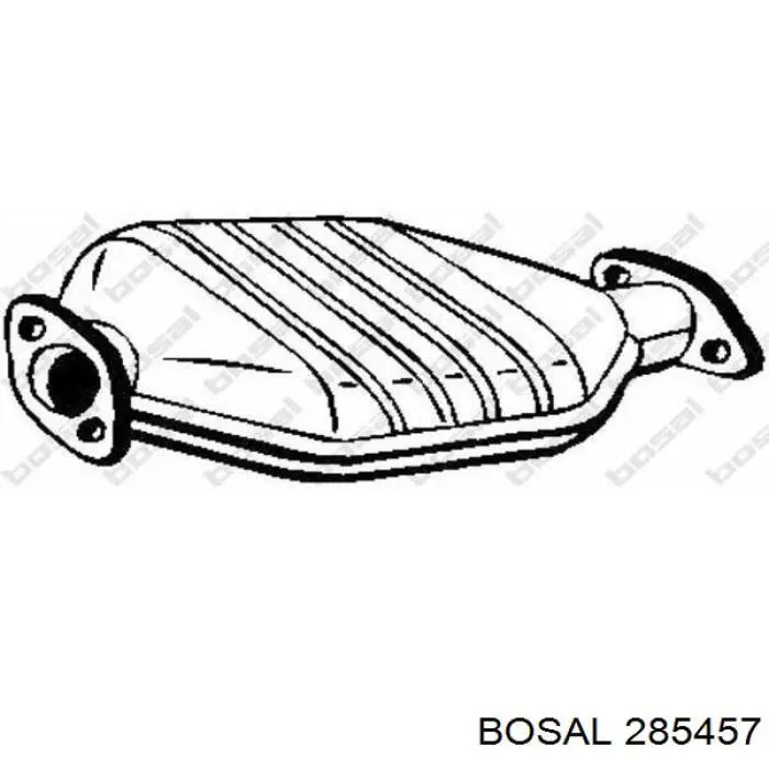 Compre 1570B175 Mitsubishi Silenciador, parte central