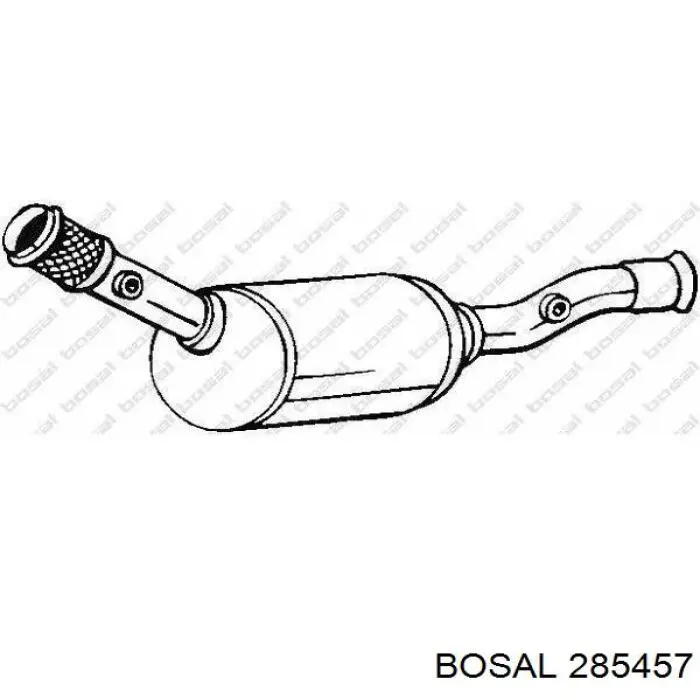 Compre 1K0253209BJ VAG Silenciador, parte central