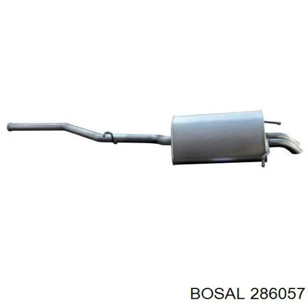 Compre 286057 Bosal Silenciador, parte traseira