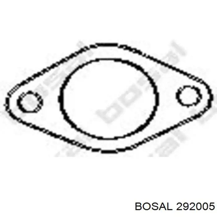 Silenciador, parte dianteira Bosal 292005 preço, a partir de 112,20 USD