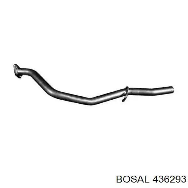 436293 Bosal Cano derivado do silenciador desde a parte média até a traseira