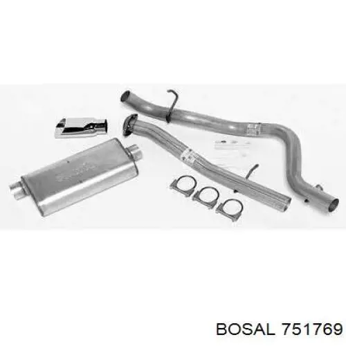 Compre BM50288 BM Catalysts Silenciador, parte central