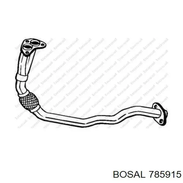 Compre BM70288 BM Catalysts Silenciador, parte dianteira