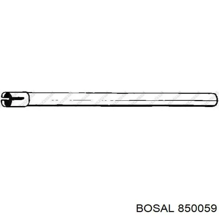 Silenciador, parte central Bosal 850059 preço, a partir de 72,32 USD