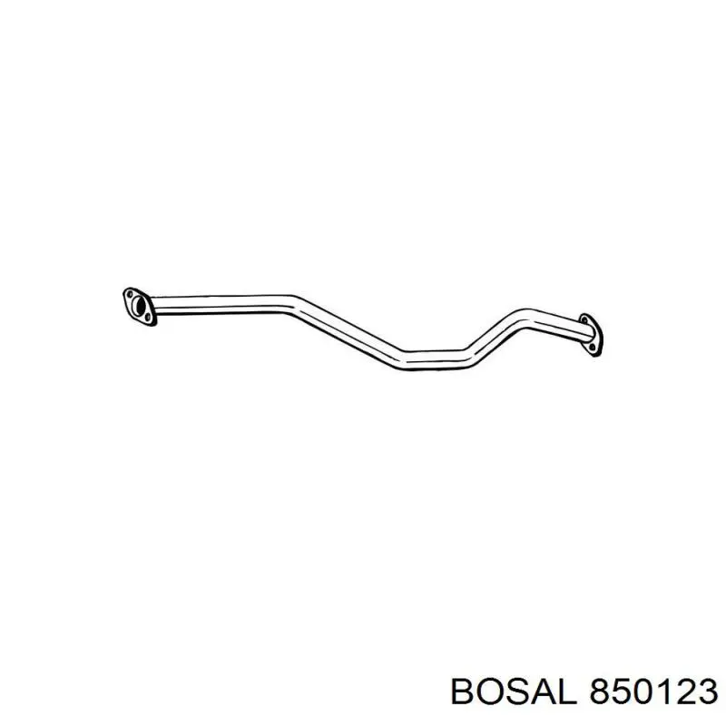 203001KB0A Nissan/Infiniti Silenciador, parte central