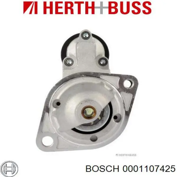 Motor de arranco 0001107425 Bosch