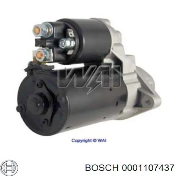 Compre 0001107437 Bosch Motor de arranco