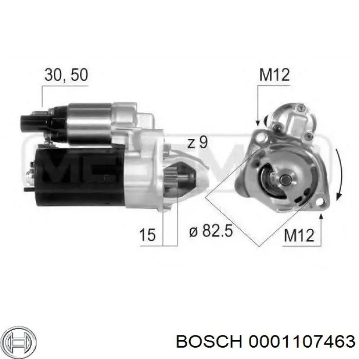  Bosch 0001107463