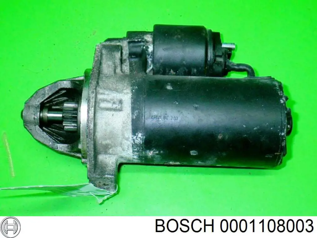 0001108003 Bosch Motor de arranco