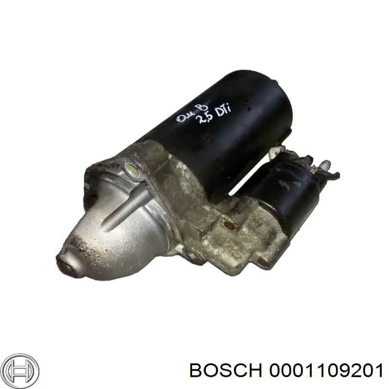 0001109201 Bosch Motor de arranco