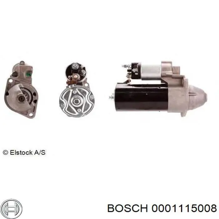 Compre 0001115008 Bosch Motor de arranco