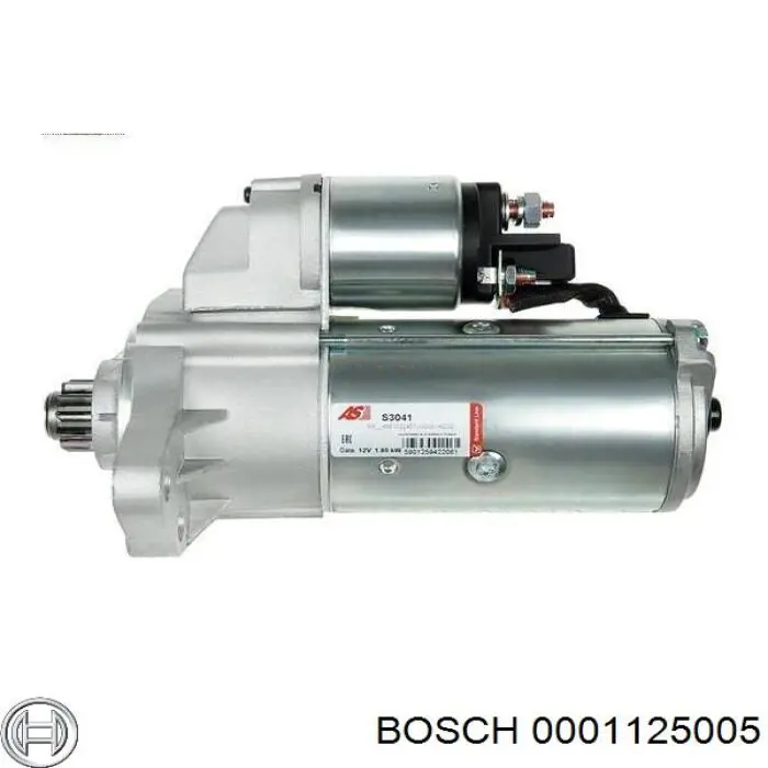 0001125005 Bosch Motor de arranco