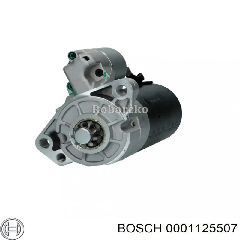 Motor de arranco 0001125507 Bosch
